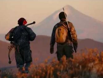 With the support of Red Stag Patagonia, two companions embark on an exhilarating hunting adventure, fully prepared for the task ahead