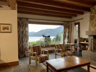 Immerse yourself in the breathtaking view from the comfort of our lodge at Red Stag Patagonia and indulge in pure serenity.