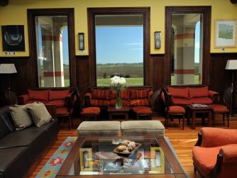 Inside Red Stag Patagonia's lodge, athletes will be treated to a delightful blend of comfort and rustic elegance