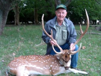 A proud moment shows his great accomplishment of the season at Red Stag Patagonia.