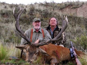 Experience the thrill of achievement in Red Stag Patagonia as a good specimen becomes a tangible reminder of accomplished objectives